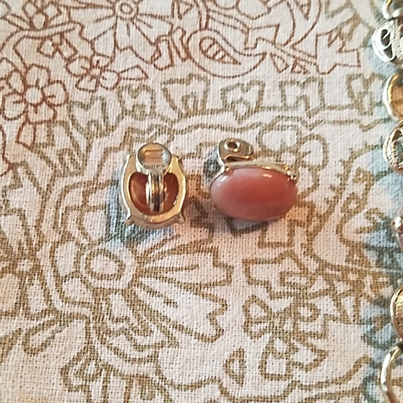 Lovely jewelry set with jasper and mother of pearl - Picture 7 of 8